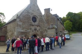 1ere \u00e9tape du rallye : Chapelle Ste Anne du Houlain