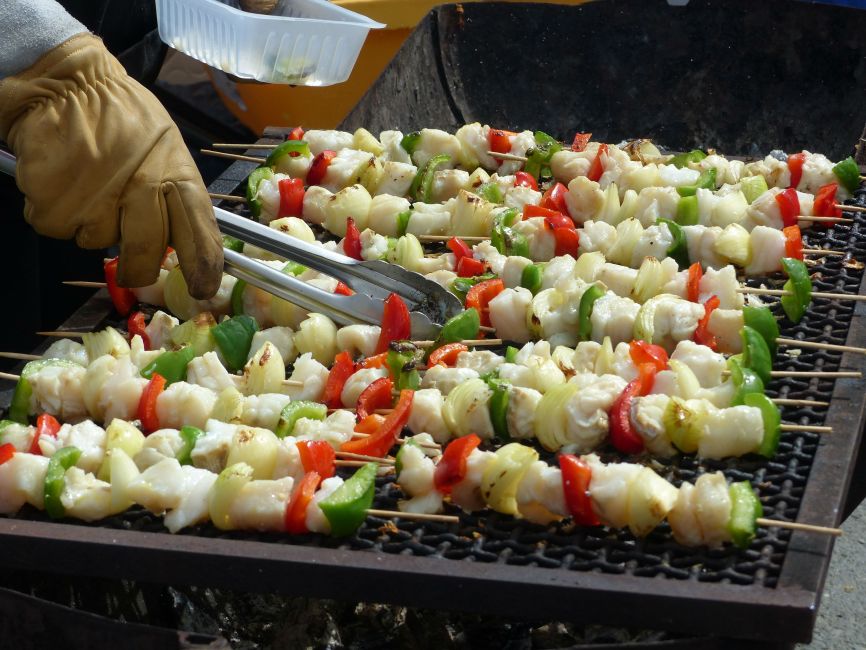 brochette de morue