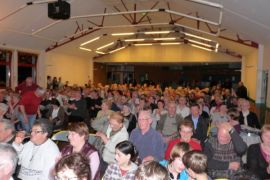 la foule au concert de Fran\u00e7ois Budet