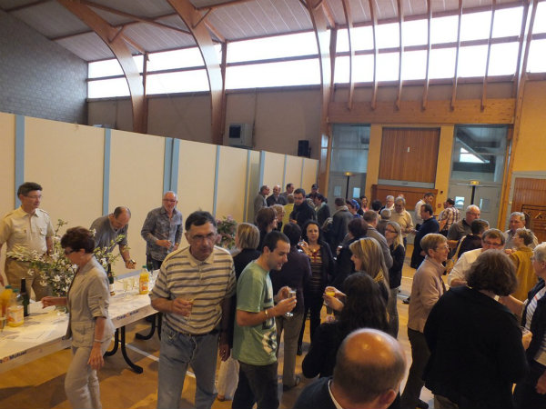 le pot d'accueil