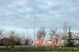 les sapins au rond point