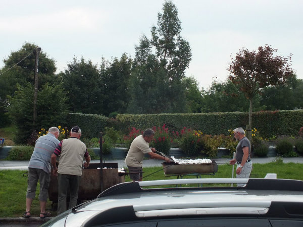 le barbecue du samedi soir