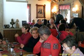 pause du midi au restaurant des montagnards