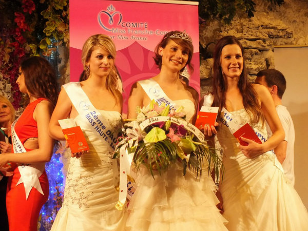 Miss Haute-saone 2014 et ses 2 dauphines