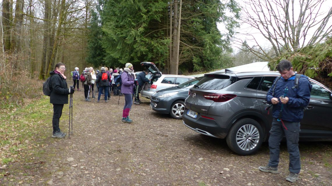 parking au camping de Gerbamont