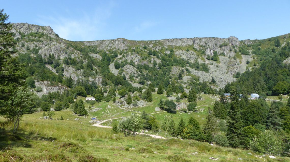 le cirque du lac des truites