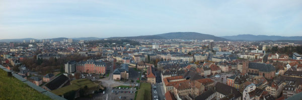 panorama sur Belfort