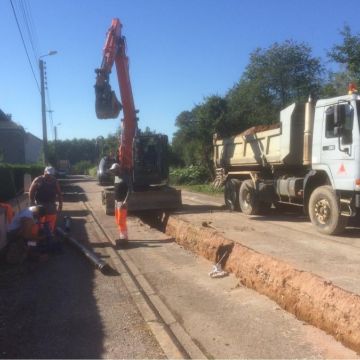 Travaux sur le réseau AEP